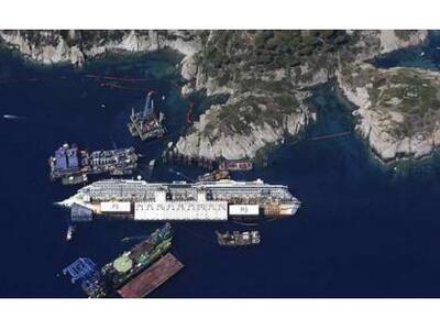  Ο καιρός καθυστερεί την ανέλκυση του Co...