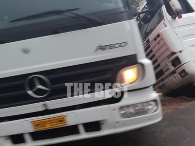 Ηλεία: Σύγκρουση φορτηγών στην Πατρών-Πύ...