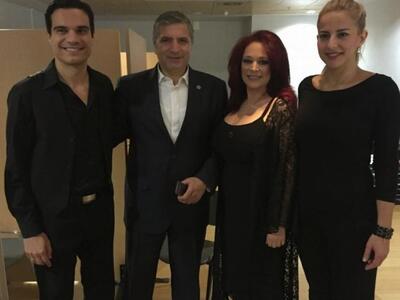 Ο Γ. Πατούλης με τον Σπύρο Κλείσσα, τη Δ...