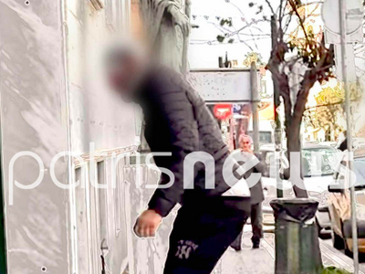 Ο κατηγορούμενος την στιγμή που προσέρχε...