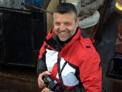 Ο Πατρινός φωτογράφος Κώστας Γεωργόπουλος.