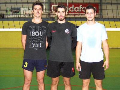  Τα τρία φετινά αποκτήματα της ομάδας.