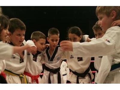 Eπίδειξη τάε κβον ντο των αθλητών του Α....