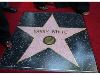 Ένα αστέρι για τον Μπάρι Γουάιτ στη Λεωφ...