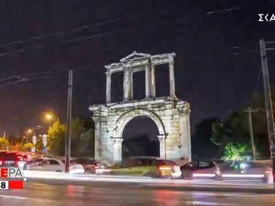 Timelapse - Η Αθήνα το βράδυ