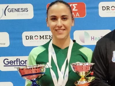 Με την πατρινή Κατερίνα Τόλιου η Εθνική ...