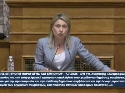 Η τοποθέτηση της Χριστίνας Αλεξοπούλου σ...