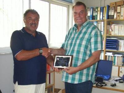 Πάτρα: Ο ΑΣΠ Προμηθέας βράβευσε τον απερ...