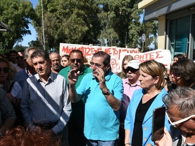 Πάτρα: Νέα κινητοποίηση στην πλατεία Γεω...