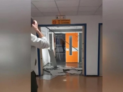 «Κατέρρευσαν οροφές στο νοσοκομείο Ρίου,...
