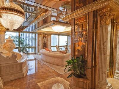 Το σπίτι υπερπαραγωγή  του Τράμπ - Χρυσό...