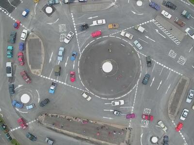 Βρετανία: Το πιο πολύπλοκο roundabout λε...