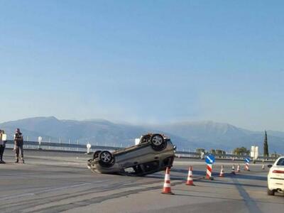 Αραχωβίτικα: Το πρώτο τροχαίο ατύχημα στ...