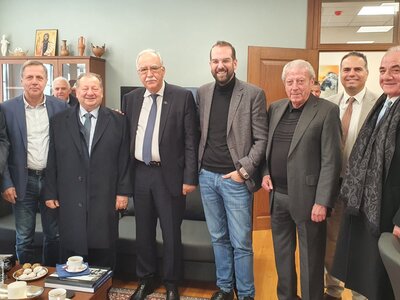 Ο Νεκτάριος Φαρμάκης στα εγκαίνια του νέ...