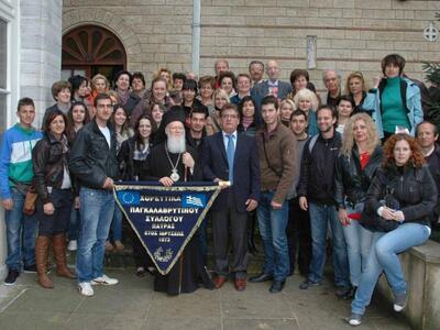 Στο Πατριαρχείο ο Παγκαλαβρυτινός Σύλλογ...