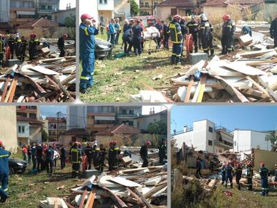 "Ισοπεδώθηκε" σπίτι από έκρηξη...