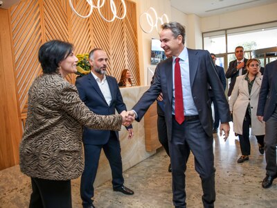 Στο παρασκήνιο της συνέντευξης Μητσοτάκη...