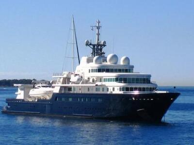 Το μεγαλύτερο γιοτ του κόσμου στους Παξούς