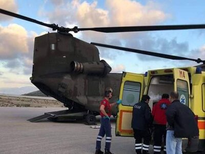 Αερογέφυρα ζωής για ένα αγοράκι 3 ετών