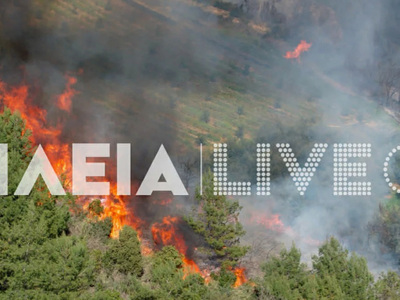 Φωτιά στα Βυτιναίικα Ηλείας- Σηκώθηκε έν...