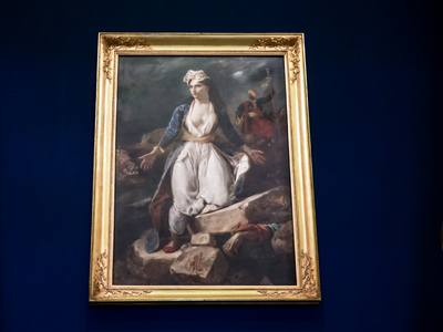 Ο Ευγένιος Ντελακρουά στο Μεσολόγγι