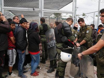 "Ζορίζει" πάλι η κατάσταση στη Λέσβο