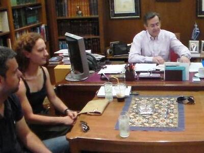 Συνάντηση Ν. Νικολόπουλου με αντιπροσωπε...