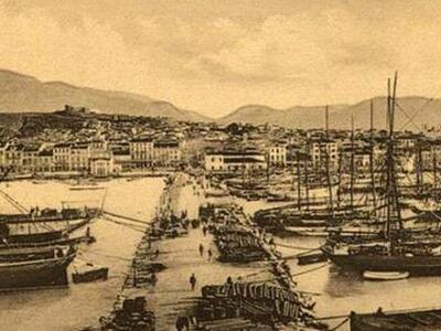 Πανοραμική άποψη του λιμανιού και της πόλης
