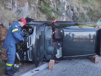 Λευκάδα: Εκτροπή οχήματος που οδηγούσε 84χρονη 