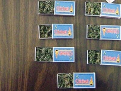 Έκρυβε χασίς σε σπιρτόκουτα