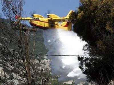 Κεφαλονιά: Καλύτερη η εικόνα στο πύρινο μέτωπο