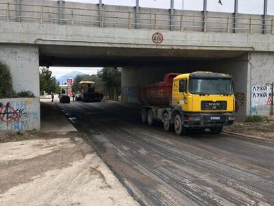 Πάτρα: Νέος ασφαλτοτάπητας κάτω από τη γ...