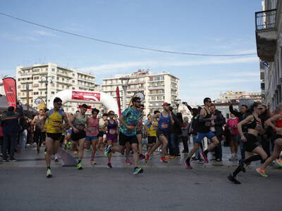 Διεθνής Ημιμαραθώνιος Πάτρας: «Τρέξιμο και υγεία»
