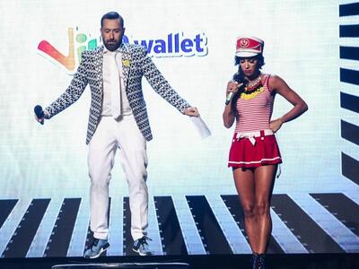 Γεωργαντάς -Στικούδη ως χιουμορίστες παρουσιαστές