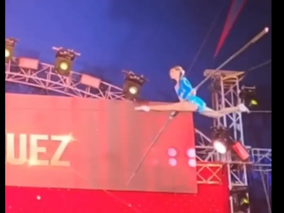 Κολομβία: 19χρονη ακροβάτης έπεσε από ύψ...