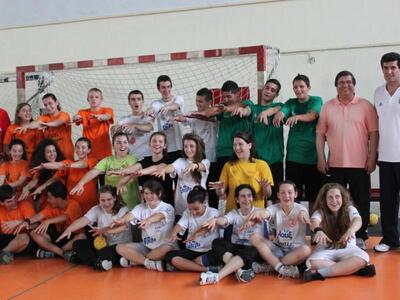 Προπόνηση αναπτυξιακού κλιμακίου χαντμπο...