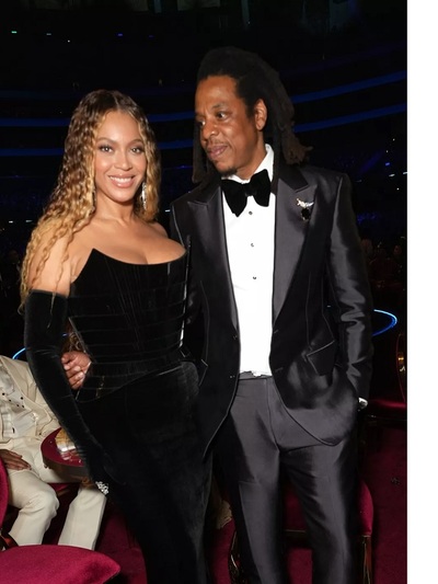 Στο after party με το σύζυγό της Jay Z