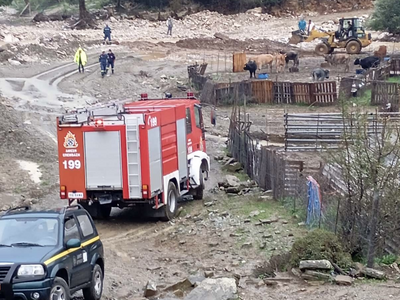 ΔΥΤΙΚΗ ΕΛΛΑΔΑ: Εγκλωβίστηκε κτηνοτρόφος στο χείμαρρο της Λεπενούς