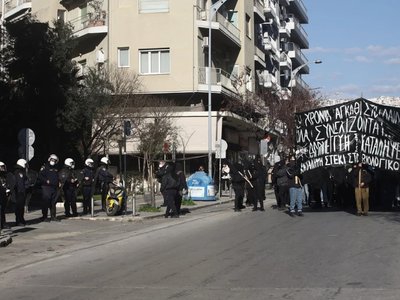 Θεσσαλονίκη: Επεισόδια στην πορεία αντιε...