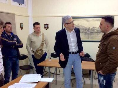 Ο Άγγελος Τσιγκρής επισκέφθηκε την Ένωση...