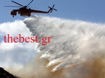 Σ' επαγρύπνηση όλη τη νύχτα οι Πυροσβεστ...