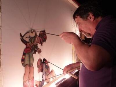 Οι Καραγκιοζοπαίκτες Χρήστος Πατρινός κα...