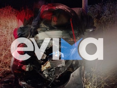 Τροχαίο στην Εύβοια: Αυτοκίνητο βγήκε εκ...