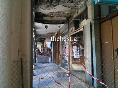 Πάτρα: Επικίνδυνη στοά στην Αγίου Νικολάου