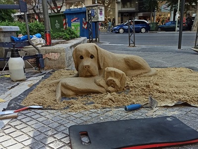 Θεσσαλονίκη: Το εντυπωσιακό γλυπτό από ά...