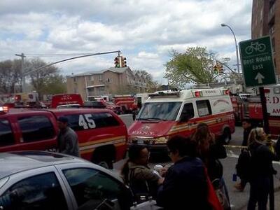 Νέα Υόρκη:Εκτροχιάστηκε συρμός του μετρό...