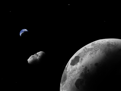 Μικρός αστεροειδής που ακολουθεί τη Γη σ...