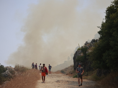  Δραματικές ώρες στην Εύβοια, στα πρώτα ...