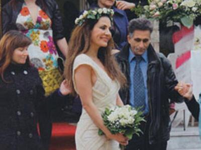 Η Δήμητρα Ματσούκα ντύθηκε νυφούλα