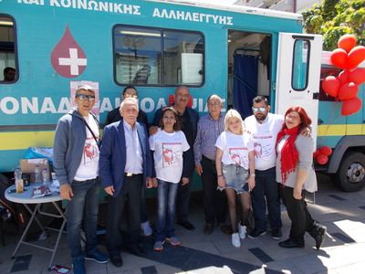 Ο Νίκος Παπαδημάτος παρών στην εθελοντικ...